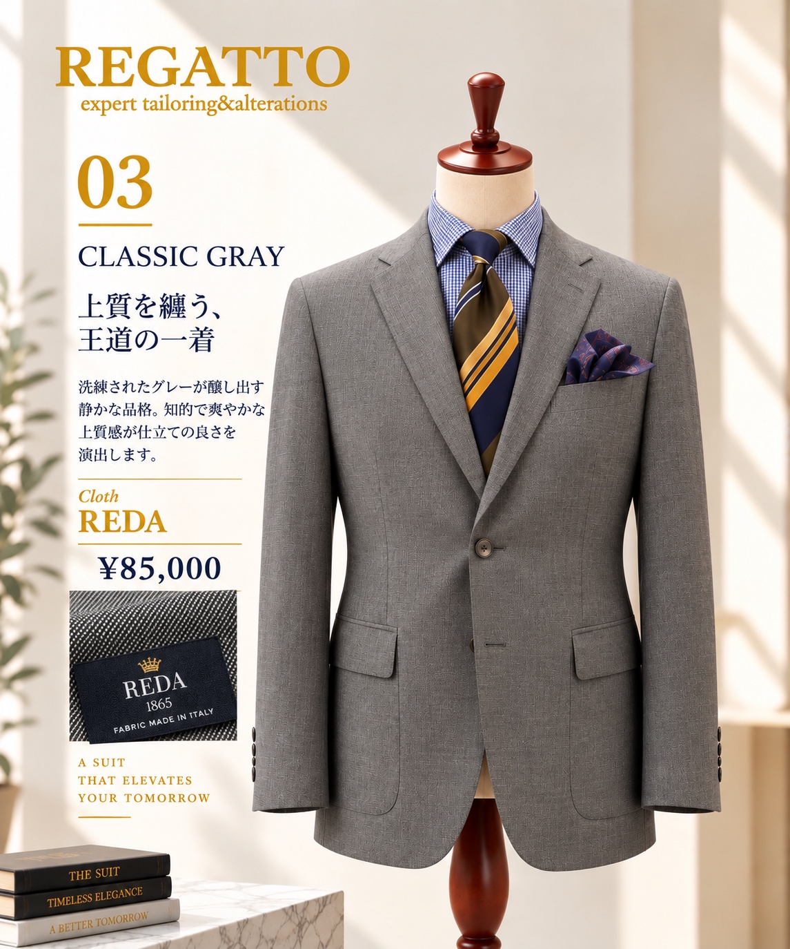 REGATTO SUIT COLLECTION 03